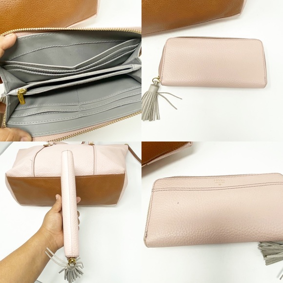 Fossil Emma Tote 👜 with matching wallet - Picture 3 of 7